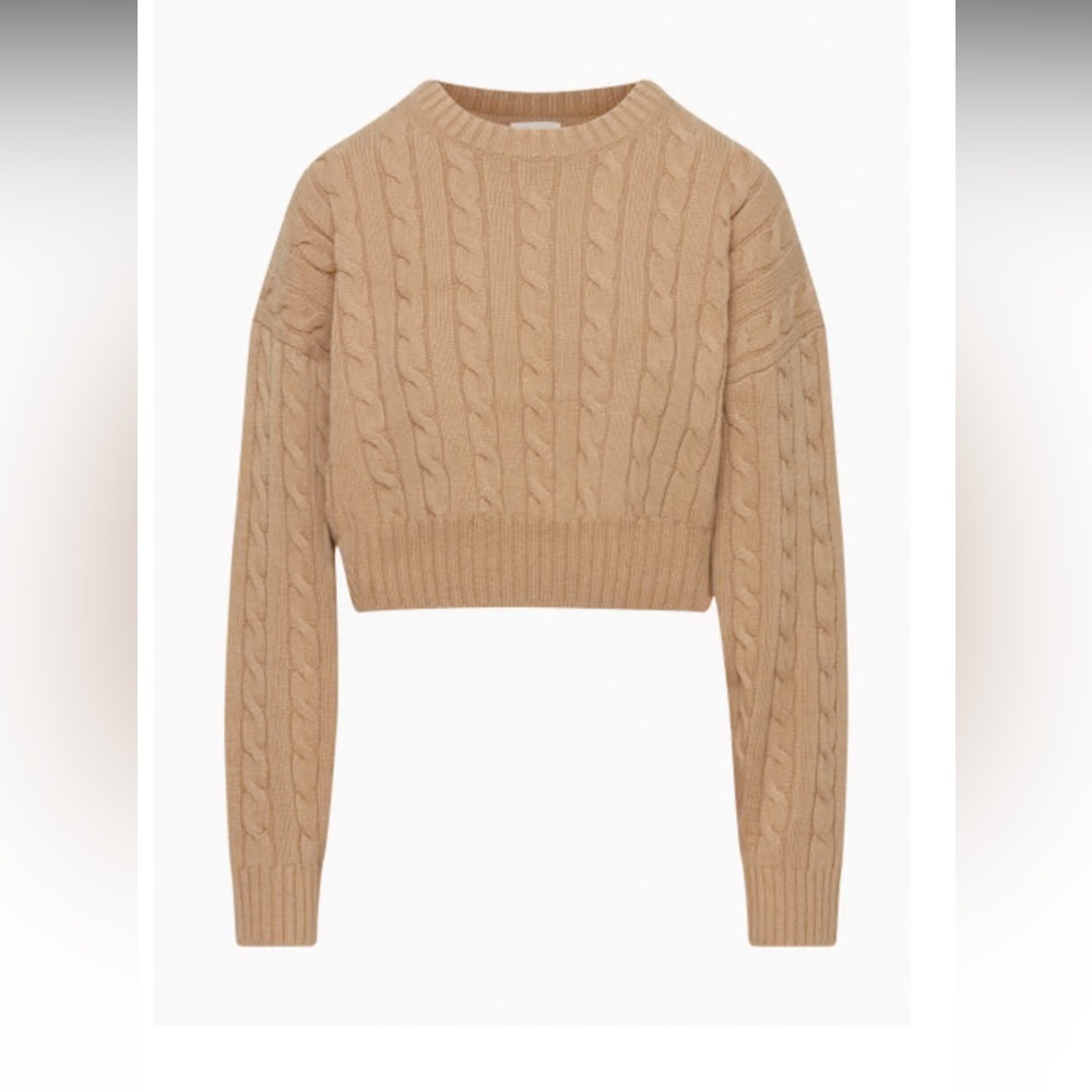 Aritzia - Sunday best Peggy cropped sweater